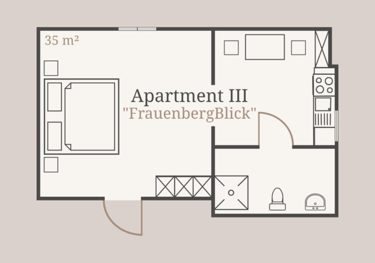 Dom Apartment III - Modern & Zentral Mit Kostenfreiem Parkplatz Fulda Exterior photo
